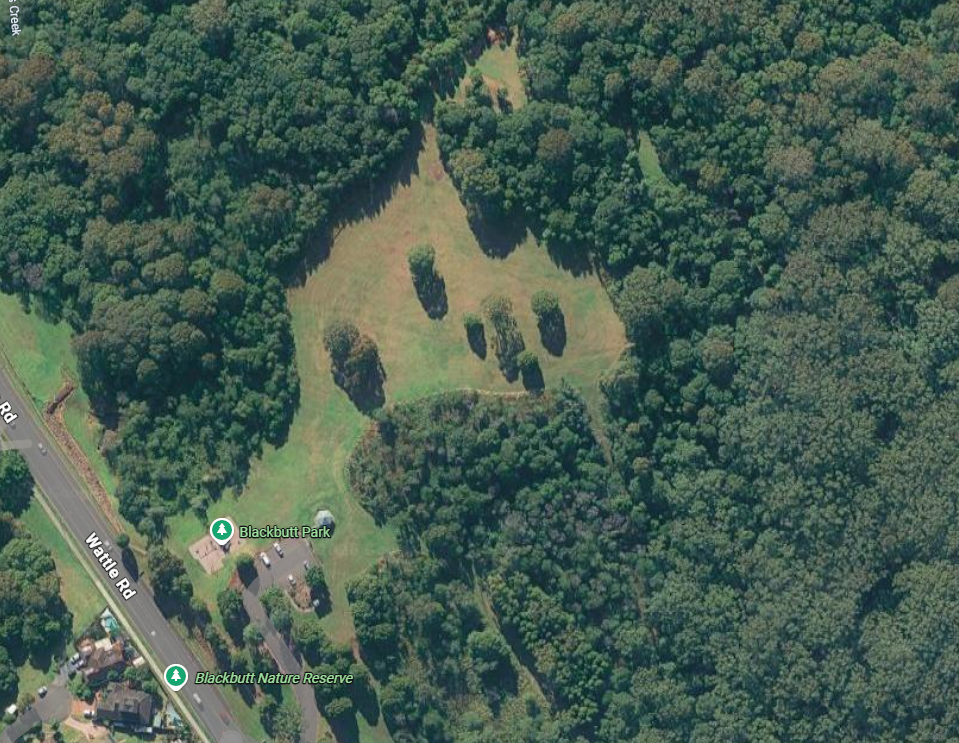 Satellite image of Croom Reserve