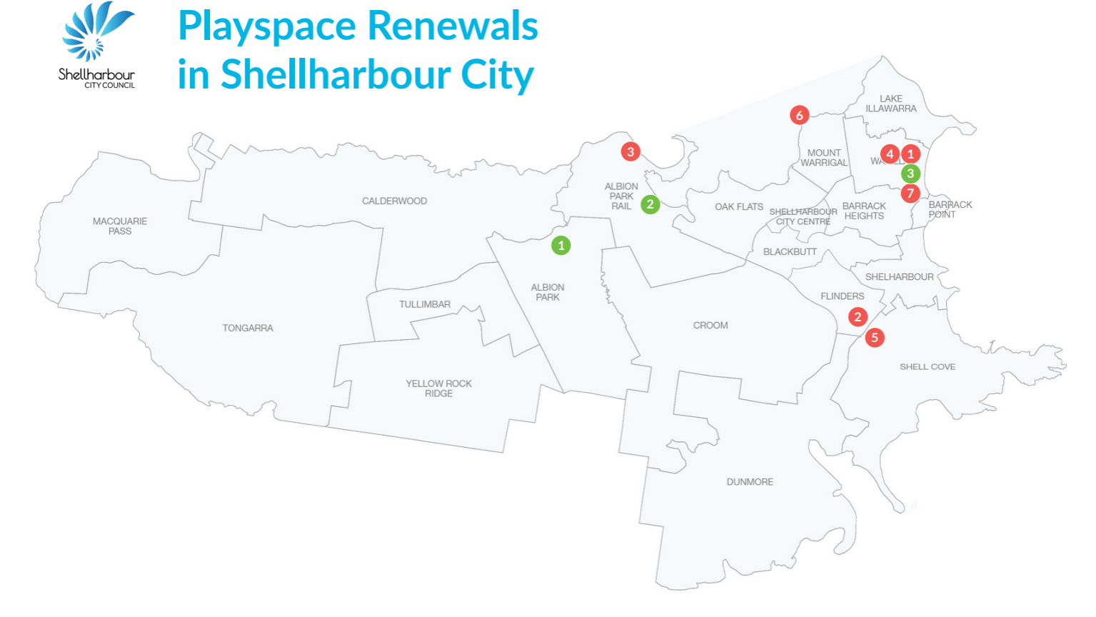 Playspace Renewal in Shellharbour City 