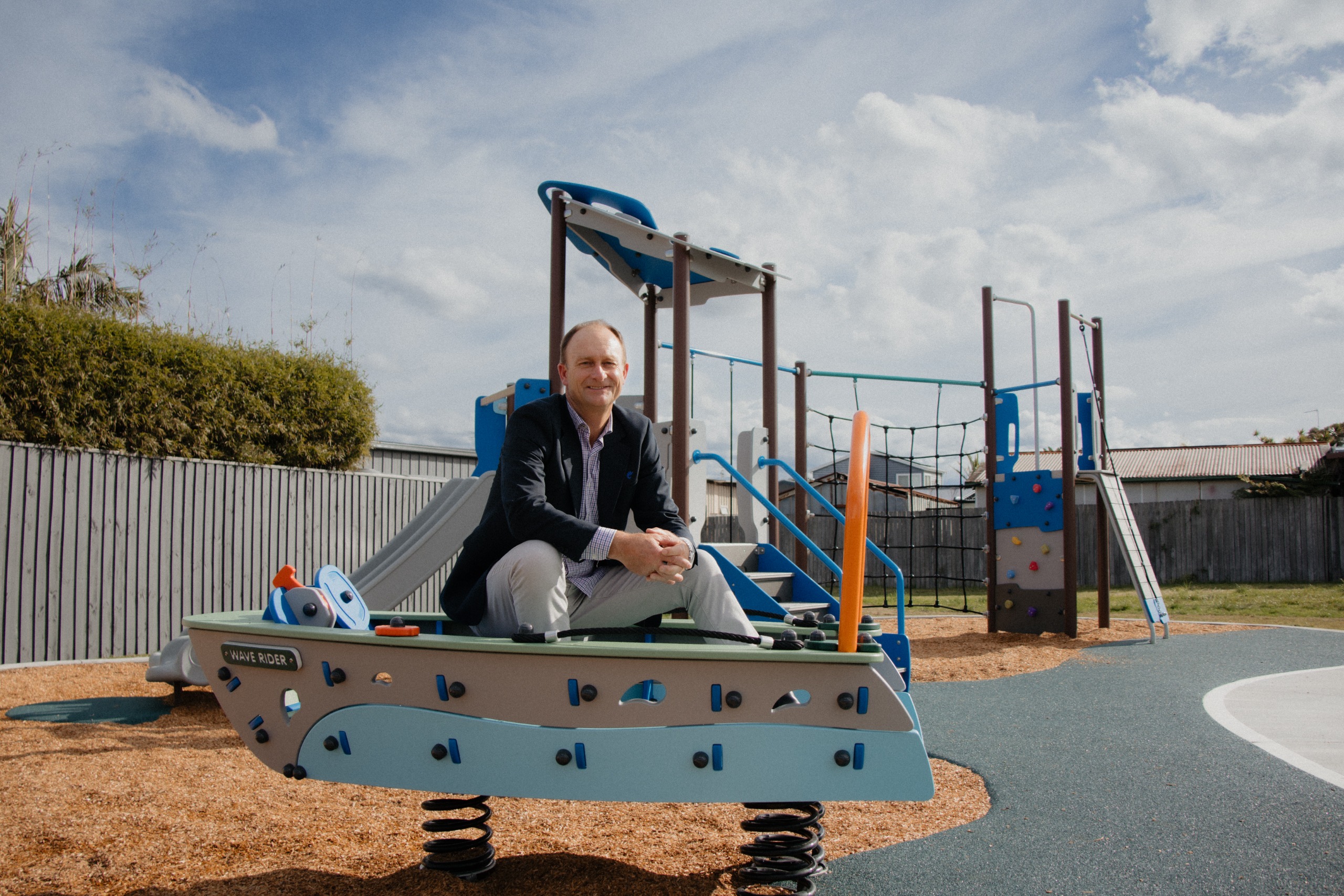 Mayor at Park