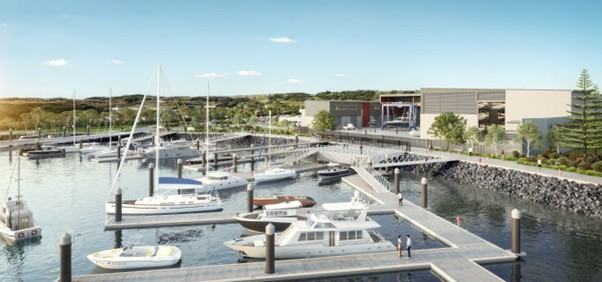 Shellharbour Boathouse construction 